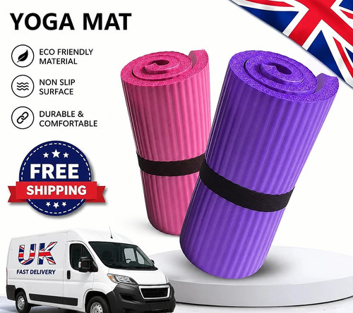 Yoga mat 15mm thick exercise - yoga,