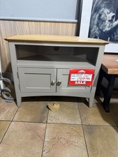 Eva Grey Painted Oak Corner TV