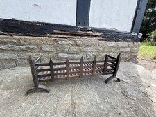    RECLAIMED IRON FIRE BASKET