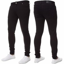 Enzo Mens Skinny Jeans Slim
