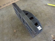 Lathe faceplate style angle plate 8" x 3 7/8" x 4"