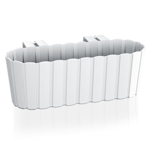 Plastic balcony wood look - plastic,