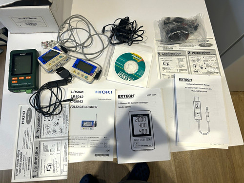 Extech sd900 hioki lr5000 data - extech,
