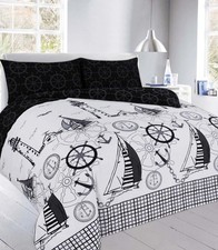 Boats Jake Printed Duvet Cover