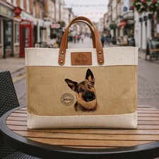 German Shepherd Tote Bag Large