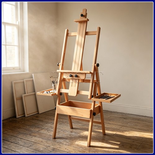 Artist easel large tripod - artist,
