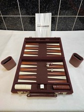 Vintage John Jaques Backgammon