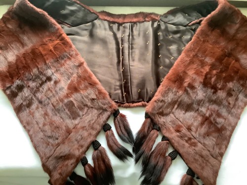 Vintage ermine stole - vintage,