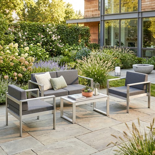 Seater aluminium garden - seater,