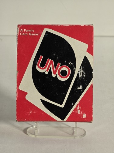 Uno vintage playing card game - vintage,