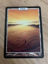 Magic the gathering - Plains - Full Art - Unhinged