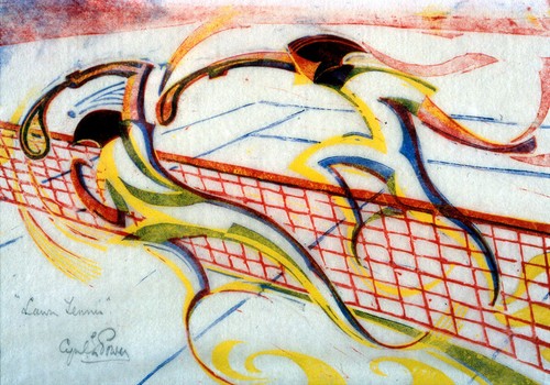 Cyril power lawn tennis - -,