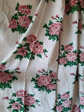 Pair of Cotton floral Curtains