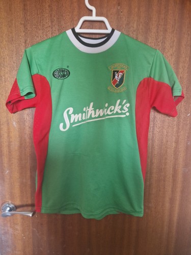 Glentoran 2001 home shirt - glentoran,