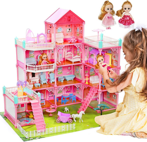 Huge dollhouse for girls - for,