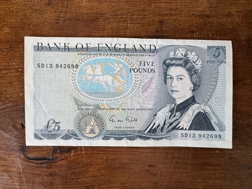 Five pound note duke - pound, of