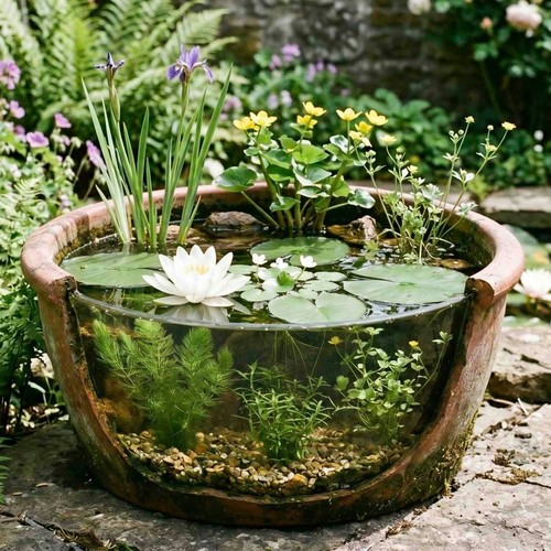 Large water lily - lily, value