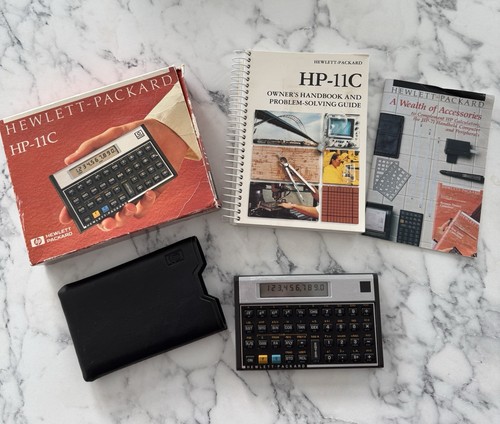 Hewlett packard 11c - hewlett, vintage