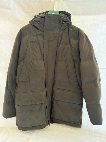 Men lacoste heavy down parka - lacoste,