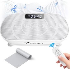 MERACH Vibration Plate Quiet Compact Vibration Plate Exercise Machine for Home