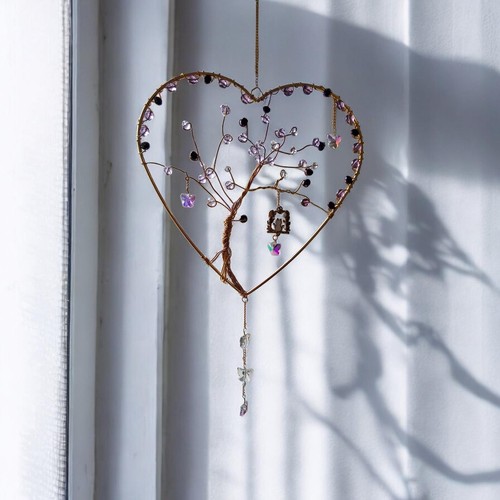 Large heart suncatcher window - large,