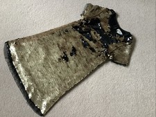 Girls Gold/Black Sequin