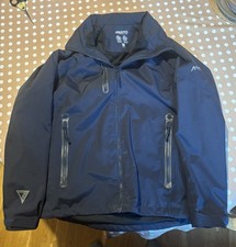 Musto BR1 Sailing Jacket Blue Medium Detachable Hood.