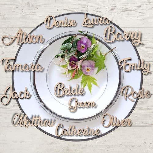 Personalised wooden wedding - personalised,
