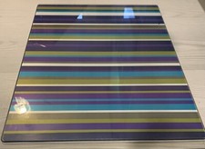 Green Blue White Glass Chopping Board Worktop Kitchen Cutting