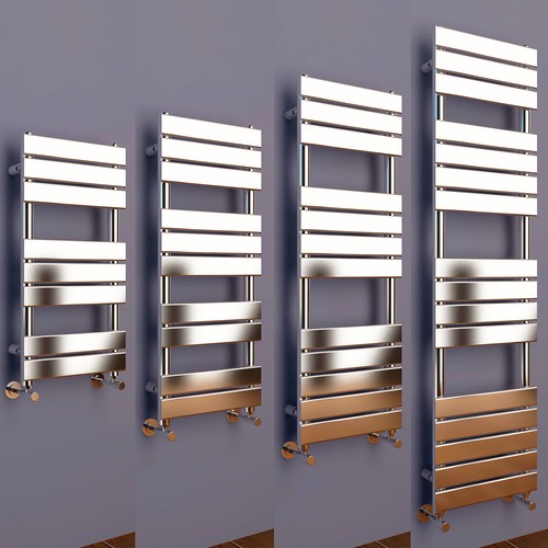 Bathroom towel rail radiator - bathroom,