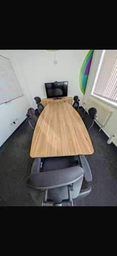 Modern meeting table - meeting,