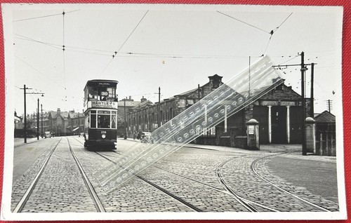 Bradford tramway depot - bradford, tram