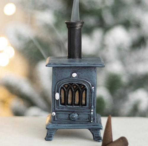 Stove shaped incense cone - stove,