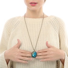  1pc Dried Flower Necklace