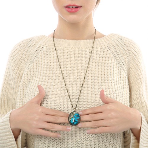 1pc dried flower - dried, necklace