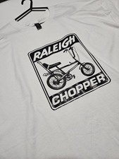 Raleigh Chopper T Shirt White 2XL Retro 70's Bike