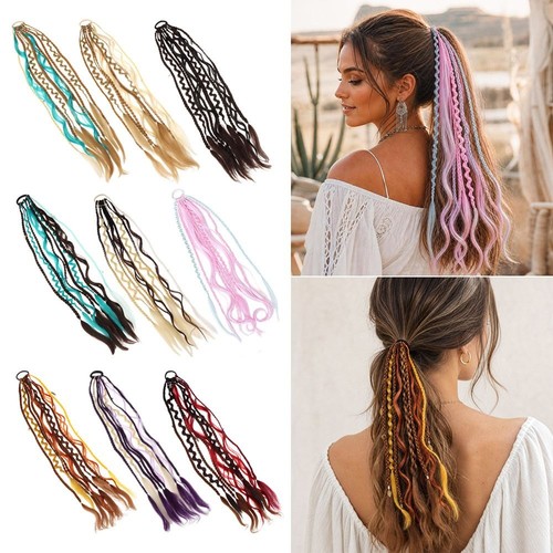 Elastic dread ponytail boho - dread,
