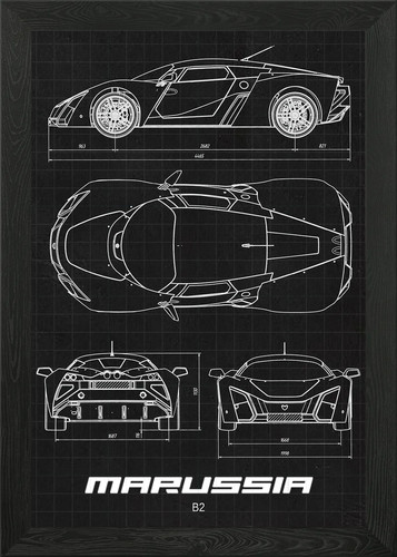 Marussia framed wall art - marussia,