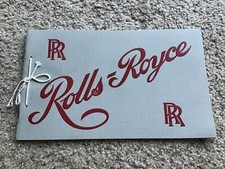 1965 Rolls Royce club reprint
