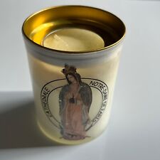 CATHEDRALE NOTRE DAME DE PARIS Prayer CANDLE Vintage 1990’s Unused/ New