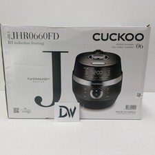 CUCKOO CRP-JHR0660FD Pressure Rice Cooker (6 people,Dark Tea Silver)/220V/EU PLU