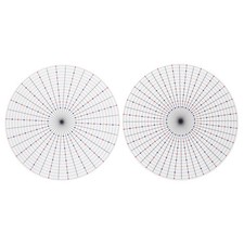  2 Pcs Ribbon Making Tools Bow Maker for Badge Rosette Base Craft Circle Ruler