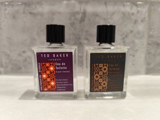 Ted Baker Refined & Invigorating And Cool Classic EDT 15ml Travel Size 90% Full 