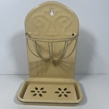 VTG Cream Porcelain Enamel