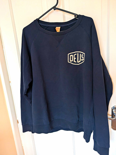 Deus machina navy crew neck - machina,