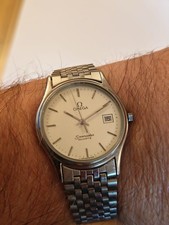 Omega Seamaster Texture Vintage Watch  Ref  196.0251 Good  Condition