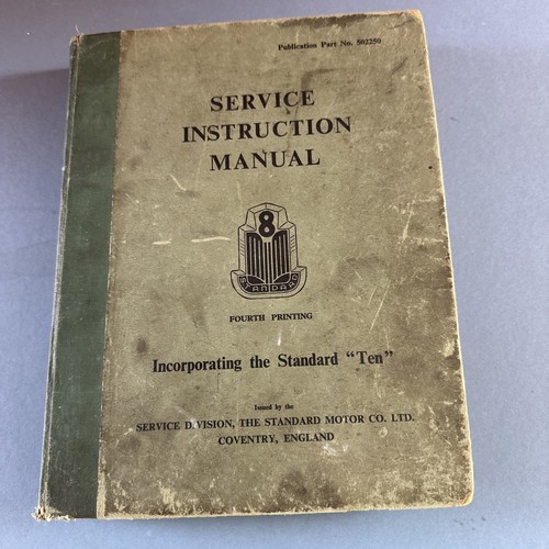Standard service instruction - 8,