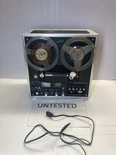 Sony TC-640 Stereo Reel to Reel Tape Deck Wood Finish - Parts or Repair
