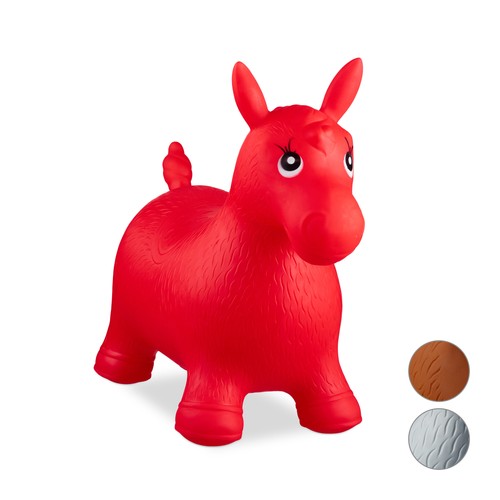 Hopping animal horse rubber - hopping,