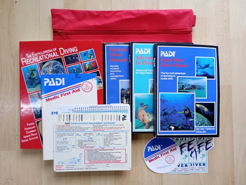 Padi diving manual bundle - padi,